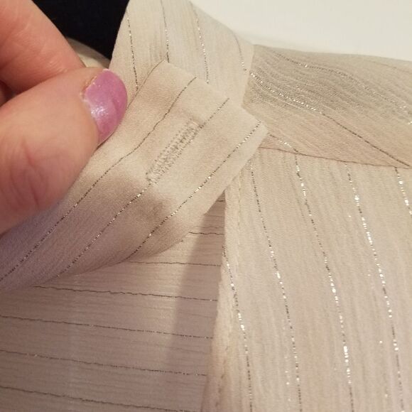 Derek Lamb 10 Crosby Sheer Silk Blouse - Picture 8 of 8